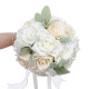 Ychon High Quality Bridal Bouquet Bride Holding Flowers Artificial Flower Roses Wedding Bouquet Flower
