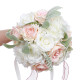 Ychon High Quality Bridal Bouquet Bride Holding Flowers Artificial Flower Roses Wedding Bouquet Flower